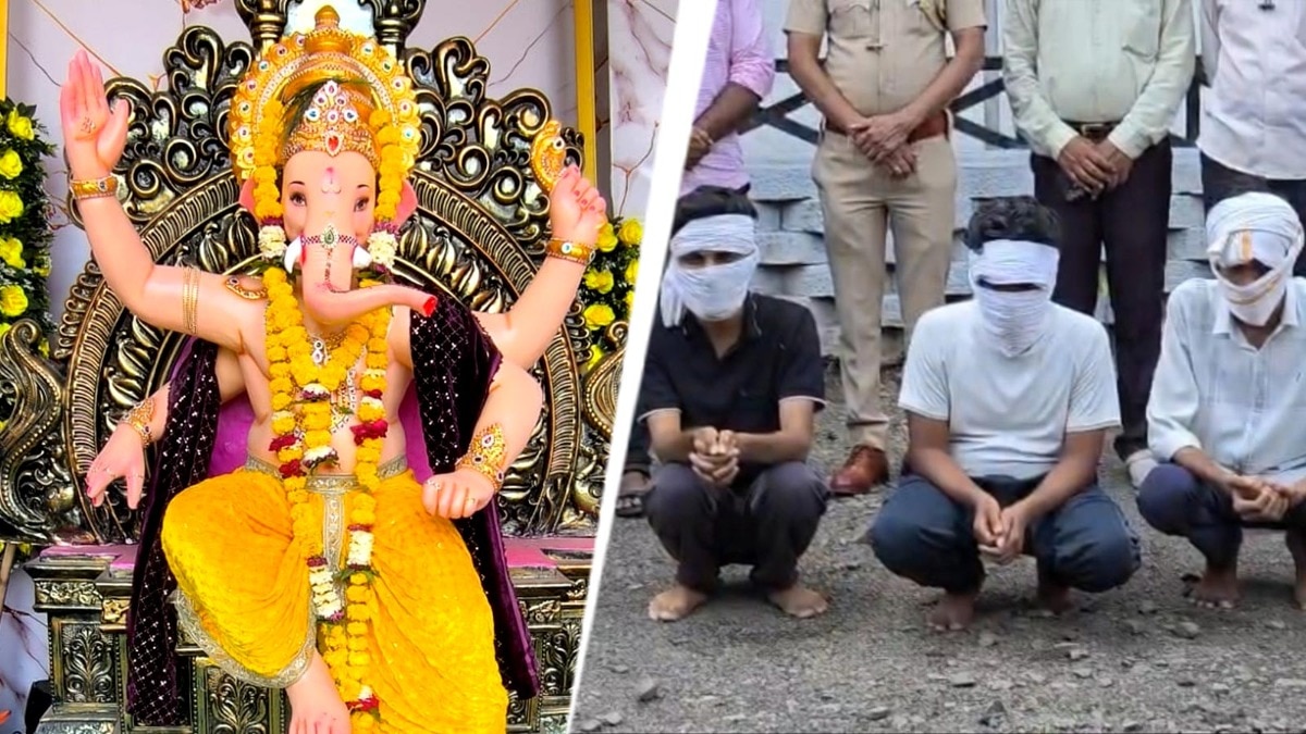 Porn website QR code found near Ganesh idol at Maharashtra pandal, 3 detained