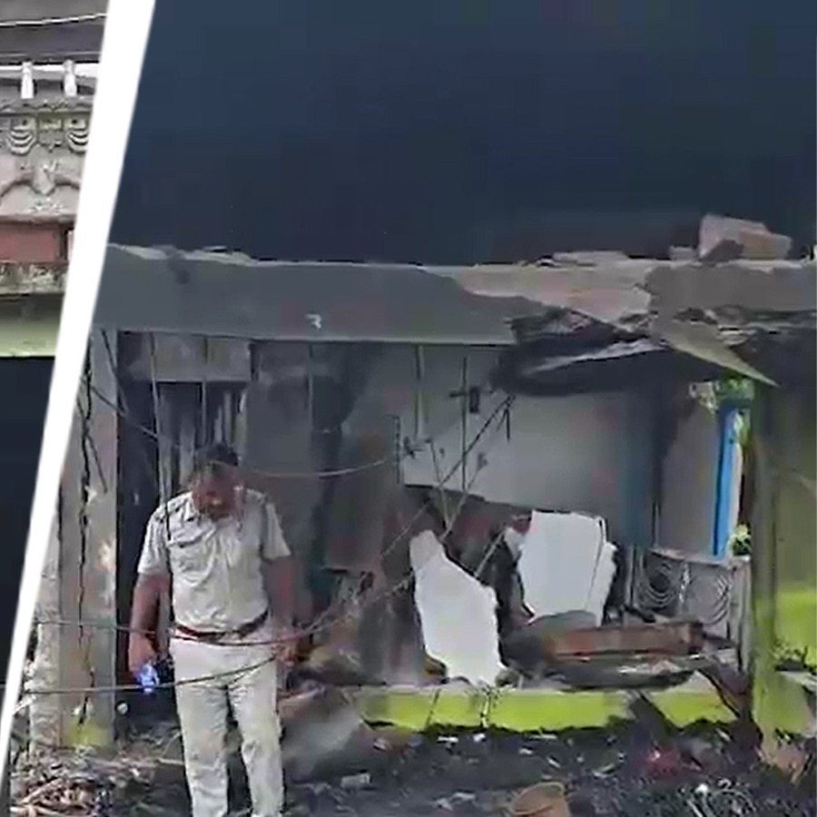 Blast destroys TMC leader’s home in Bengal, BJP claims bombs stored inside