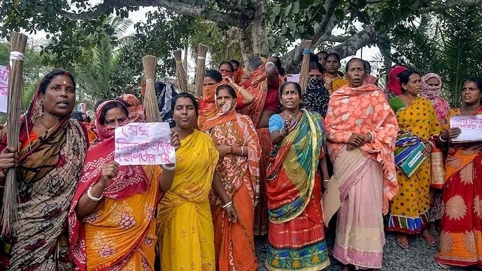 संदेशखाली हिंसा मामला: कोर्ट के आदेश पर भाजपा कार्यकर्ता के अवशेष निकाले गए