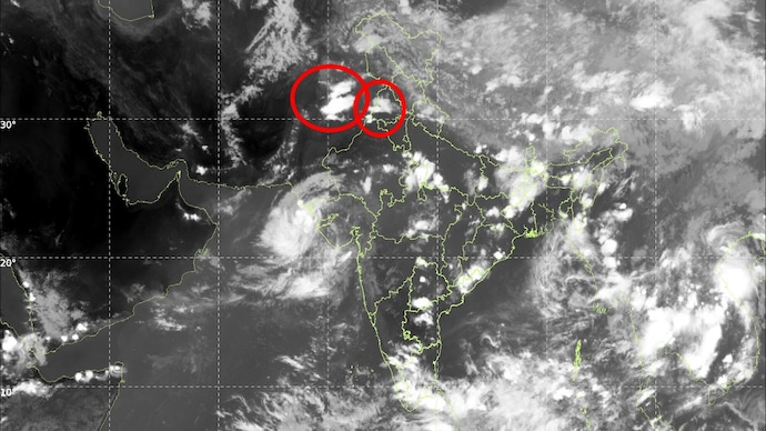 Most spells may last less than an hour at a given location, although repeated showers could occur. (Photo: IMD) Western Disturbance IMD