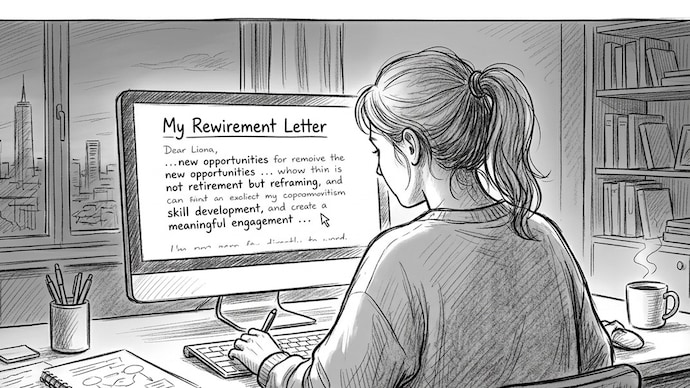 What is ‘rewirement’? The new way to think about life after a long career (AI generated image) What is ‘rewirement’? The new way to think about life after a long career (AI generated image)