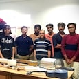 Where mathematics learns to sing: Professor Ramanathan and his students at IIT Madras, keepers of a lab that prints music into being. (Photo: India Today) Where mathematics learns to sing: Professor Ramanathan and his students at IIT Madras, keepers of a lab that prints music into being. (Photo: India Today)