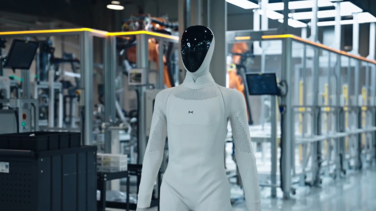 Xpeng says that it can now have automated production of robots. (Photo: Xpeng)