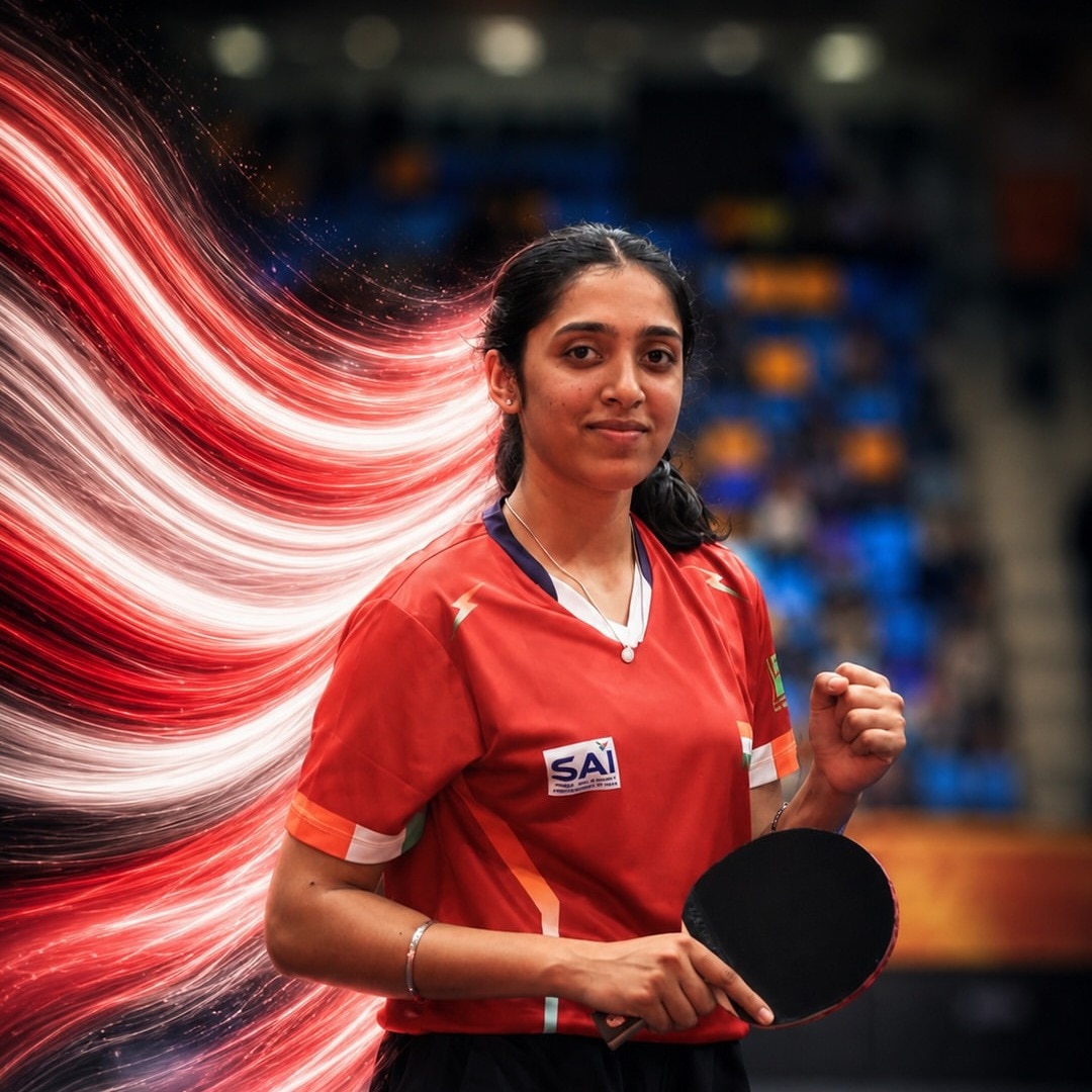 Table tennis: 21-year-old Yashaswini fires India women's team into quarters