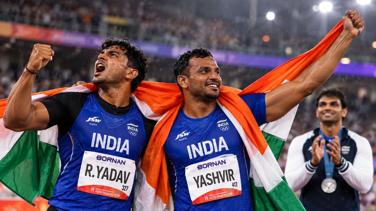 Yashvir Singh and Rohit Yadav take silver and bronze in Nagoya javelin final