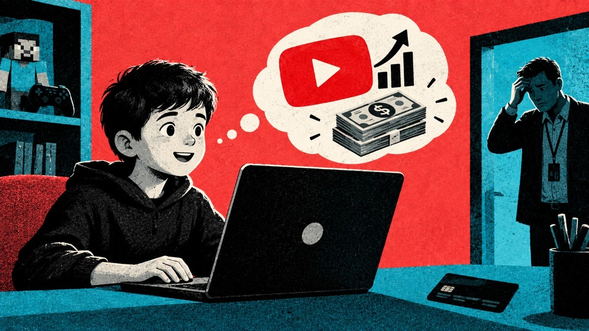 9-year-old YouTuber spends 1.13 crore on dad's office credit card so his videos would get more views