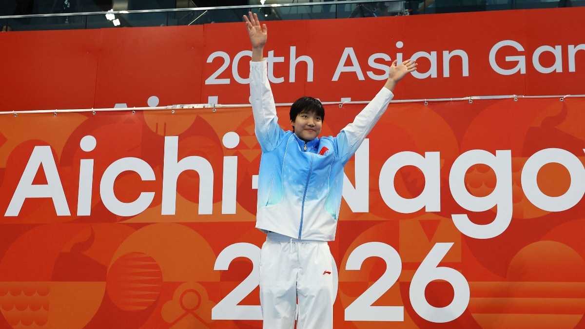 Swimming: 13-year-old Chinese schoolgirl sets Asian Games record, wins gold