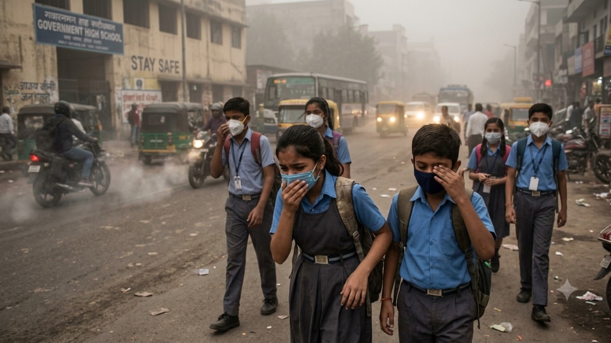 Gurugram's polluted air kept 431 children out of school for nearly a year: Study