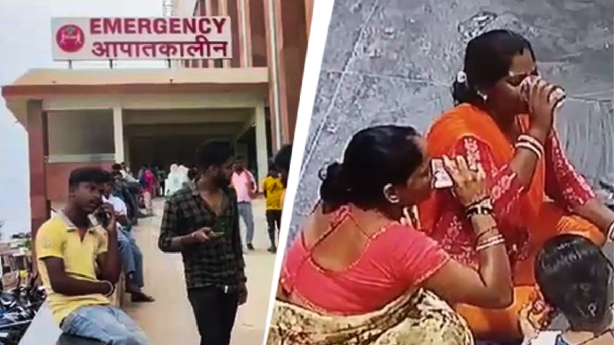 Watch: Women, hospital staff caught drinking alcohol inside emergency building in Bihar