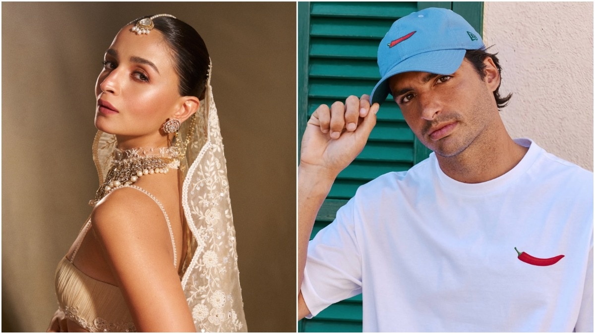 Alia Bhatt, F1 racer Carlos Sainz in an ad after Cannes? Fans can't keep calm