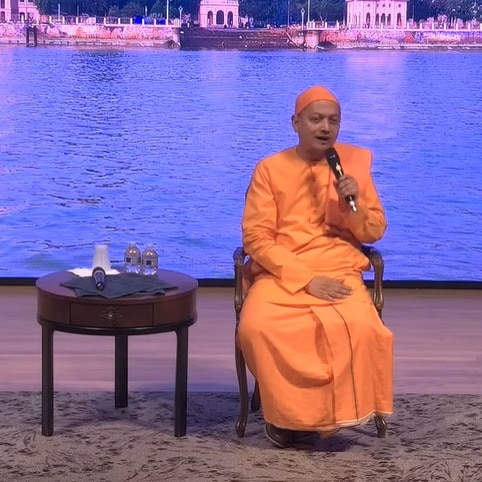 Anthropic Claude training: Swami Sarvapriyananda details private San Francisco meeting