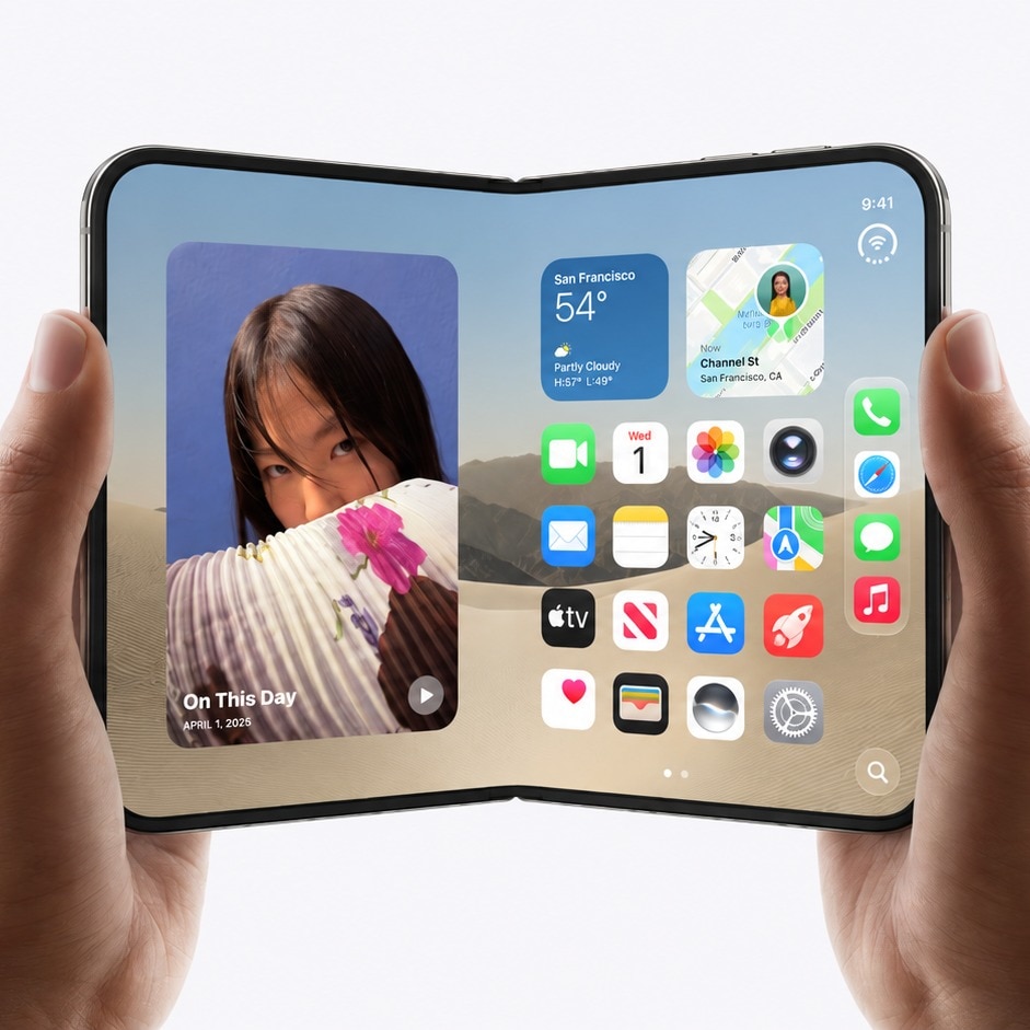 iPhone Duo has a replaceable folding display, Apple will change it when you want