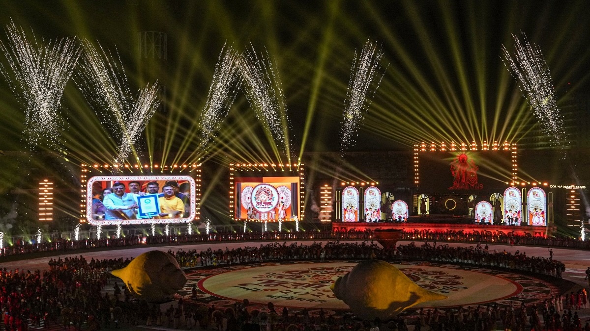 Did BJP govt's Eden Gardens fireworks set the tone for Kolkata's Durga Puja?