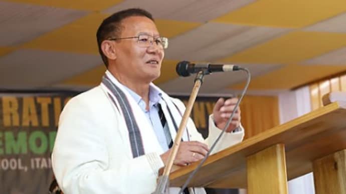 Arunachal Pradesh Urban Affairs Minister Balo Raja. (File image) Arunachal Pradesh Urban Affairs Minister Balo Raja