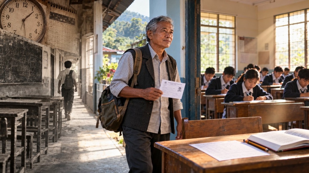 37 years after dropping out, 59-year-old Meghalaya man returns to Class 10