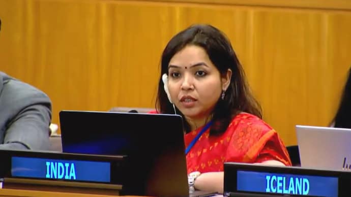 Barkha Tamrakar made the statement on India's behalf at the UN General Assembly's Third Committee. (X/@IndiaUNNewYork)