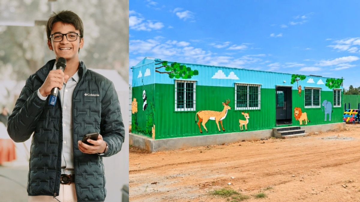 A school inside a shipping container? This Bengaluru teen wants to reach migrant kids