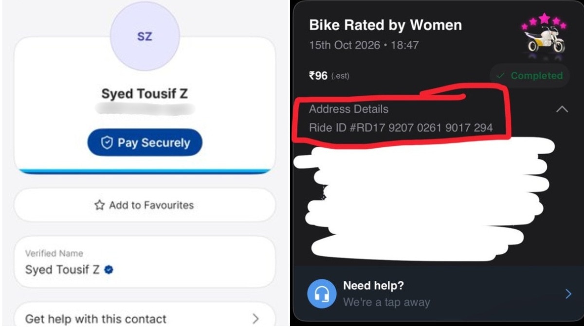 Bengaluru woman alleges Rapido Pink rider held her hand, company reacts to post