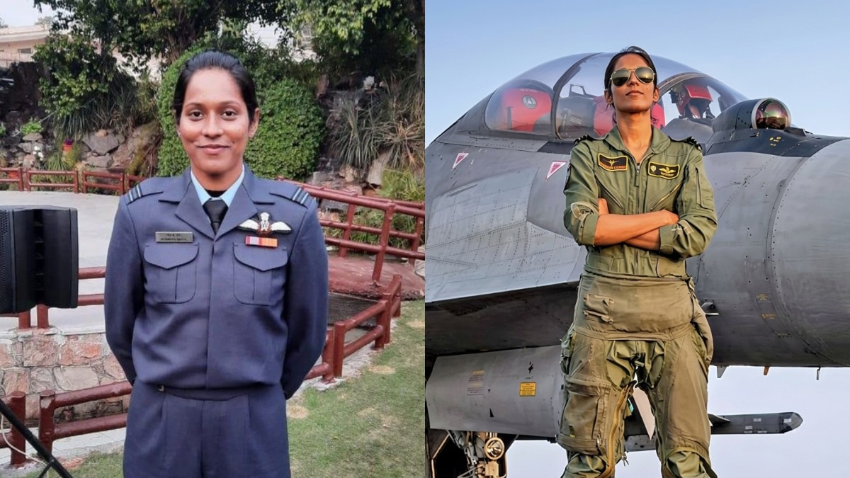 Her father couldn't join the Air Force. She made history as a woman fighter pilot