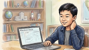 At 12, he built an AI tool to forecast earthquake aftershocks and won a national award At 12, he built an AI tool to forecast earthquake aftershocks and won a national award