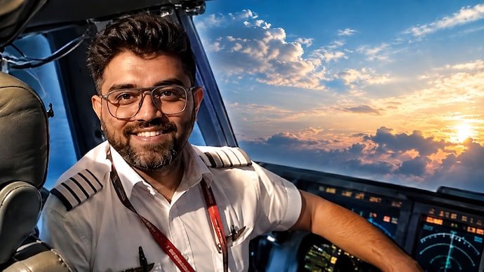 Machchhar said he opened the cockpit door after the first incident, but the co-pilot closed it, causing him to fall to the floor. (Photo: ITG) Captain Smit Machchhar's heroics aboard a flydubai flight have drawn praise and curiosity about his Gujarati surname. (File)