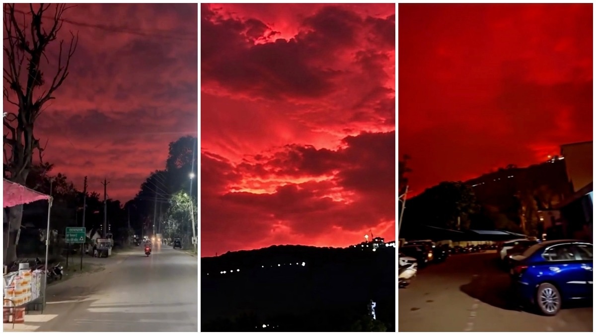 Skies in Chhattisgarh turned blood-red: What was behind the eerie phenomenon?