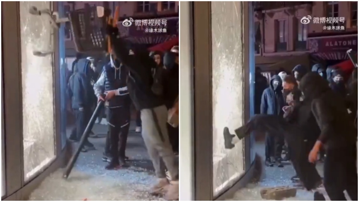 Chinese Glassmaker Gains Unlikely Publicity as French Protesters Fail to Smash Window