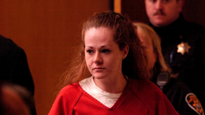 A picture taken on December 4, 2007 shows death row inmate Christa Pike inside a courtroom in the US. (File photo. Sourced via Reuters)