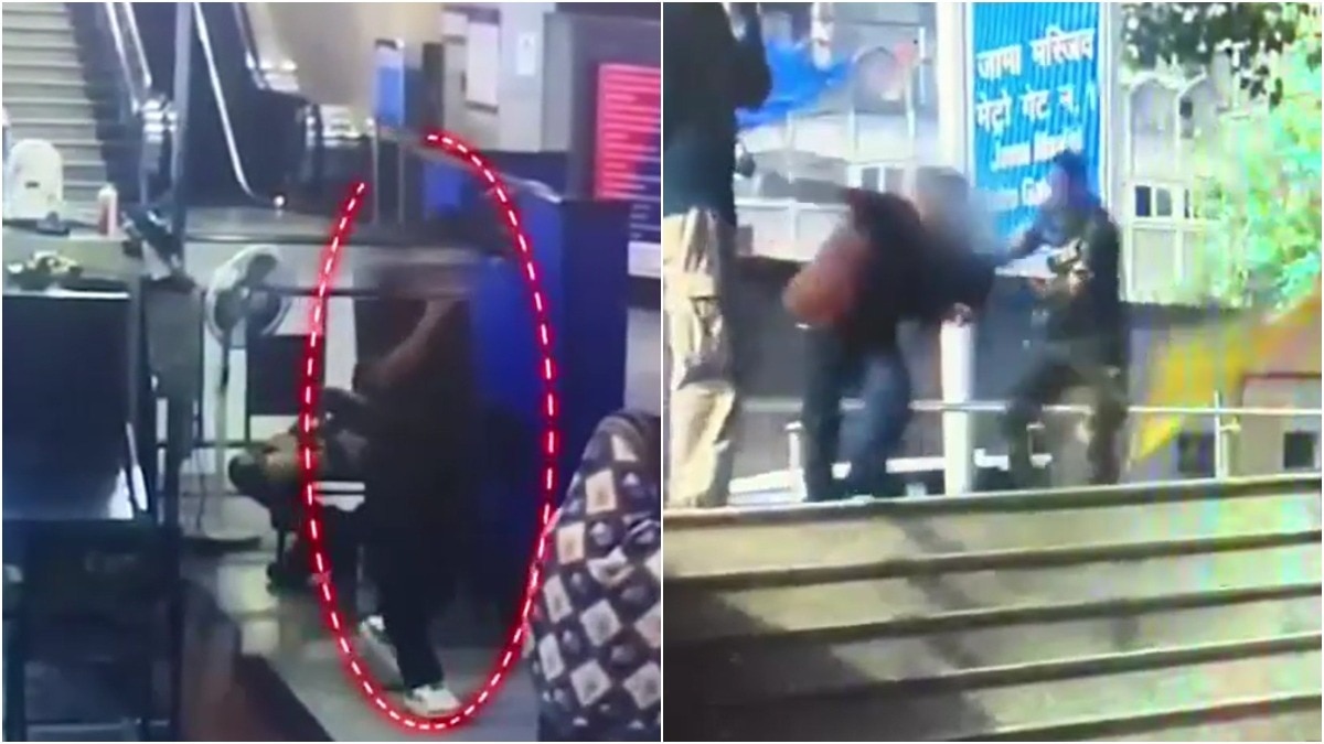 CISF officer nabs fleeing man at Delhi Metro station after suspicious object spotted