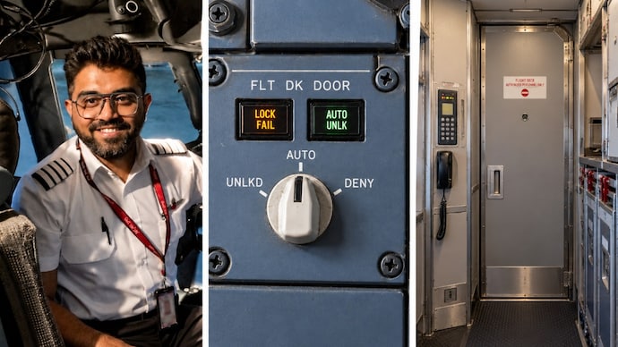 Captain Smit Machchhar opened the cockpit door after an axe attack by his co-pilot inside a flydubai cockpit, allowing pᴀssengers to overpower the co-pilot. Had the door not been opened, and the hijack attempt not been thwarted, post-9/11 protocols would have led to drastic measures being employed by the Israel Air Force. Captain Smit Machchhar opened the cockpit door after an axe attack by his co-pilot inside a flydubai cockpit, allowing pᴀssengers to overpower the co-pilot. Had the door not been opened, and the hijack attempt not been thwarted, post-9/11 protocols would have led to drastic measures being employed by the Israel Air Force.