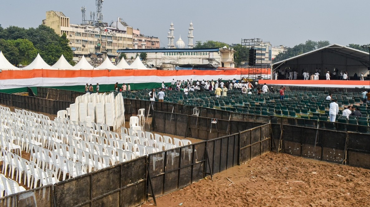 INDIA bloc gears up for mega rally against CEC, SIR at Delhi's Ramlila Maidan