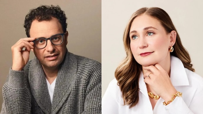 Dario Amodei's sister Daniela Amodei reportedly used stuffed animals to deal with conflict at work. (Photos: Anthropic, LinkedIn/Daniela Amodei)