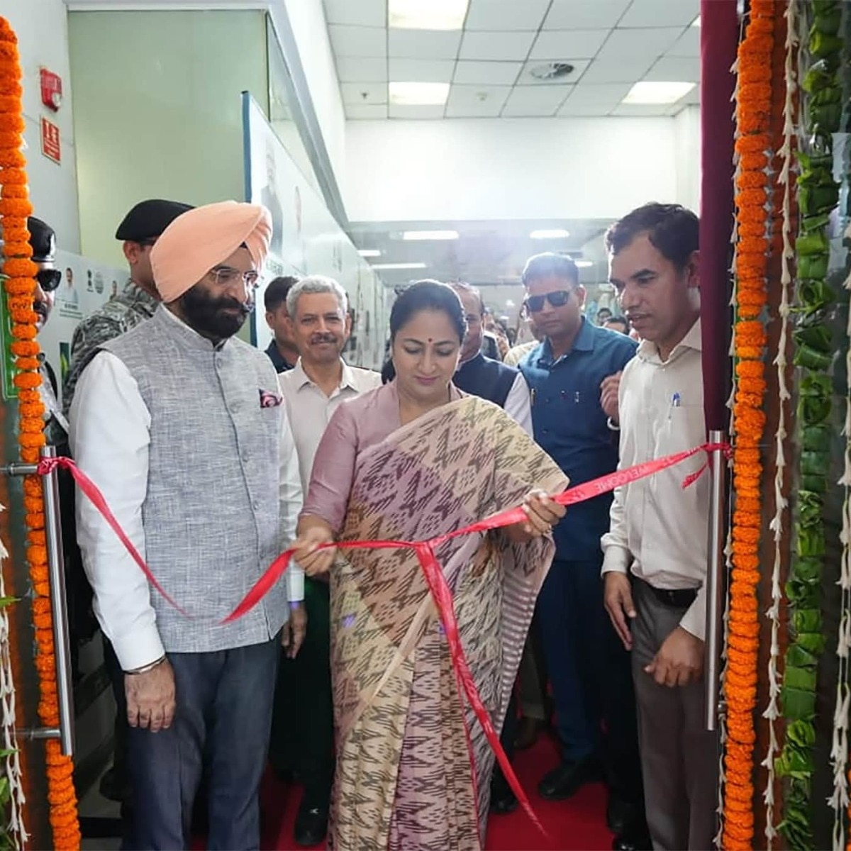 Delhi Chief Minister Rekha Gupta inaugurating the Integrated Command and Control Centre (ICCC). (Photo: Facebook/Rekha Gupta)