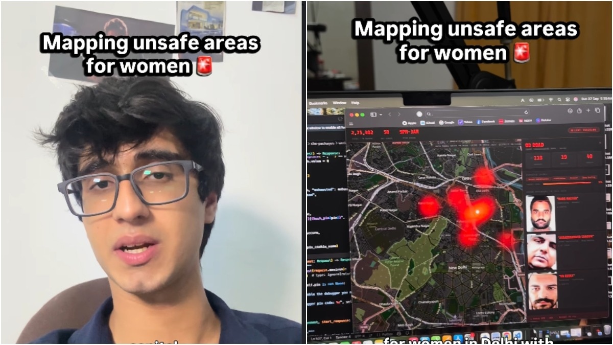 Delhi man uses AI and crime data to map risky areas for women