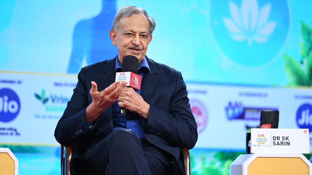 Dr. SK Sarin Advocates for Positive Stress at HealthWealth Summit