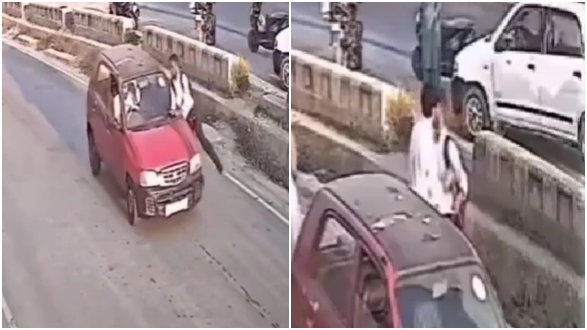 Driver hits man in minor collision, steps out to hug him. Uttarakhand Police reacts
