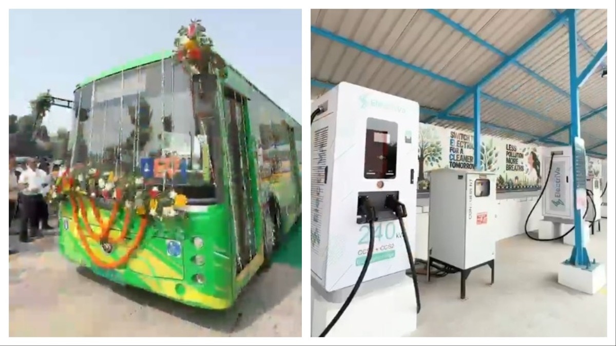 Delhi Launches 150 Electric Buses and 4 Charging Stations to Combat Air Pollution