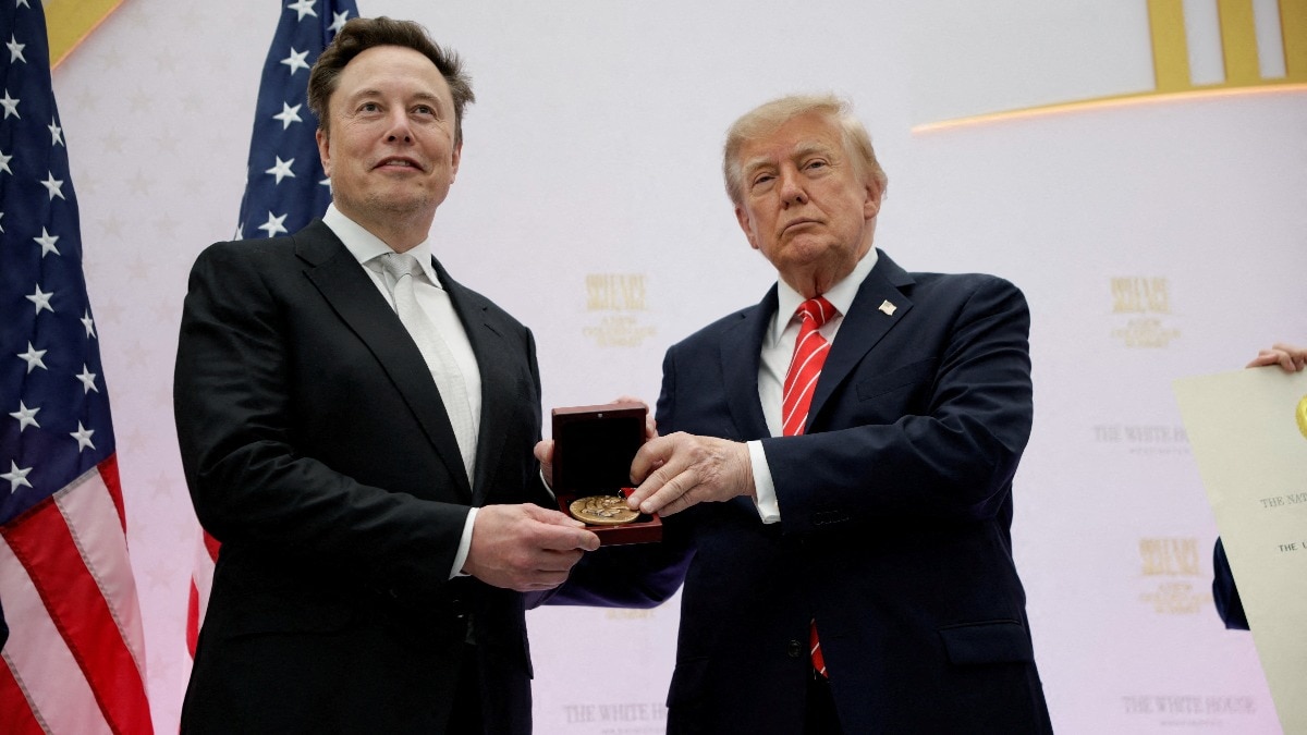 Trump calls Elon Musk 'modern-day Thomas Edison', presents him science medal