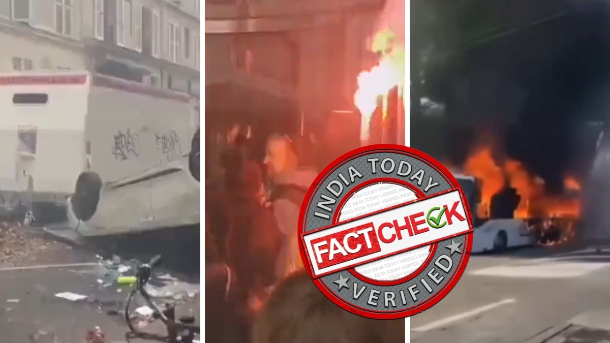 Fact Check: These videos DON'T show ongoing student protests in France