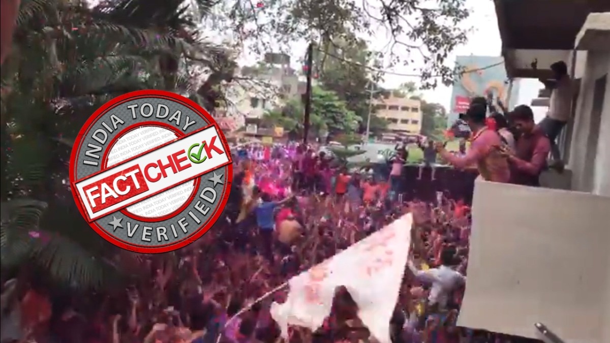 Fact Check: This video DOESN'T show Congress celebrating Nagpur MLC poll win
