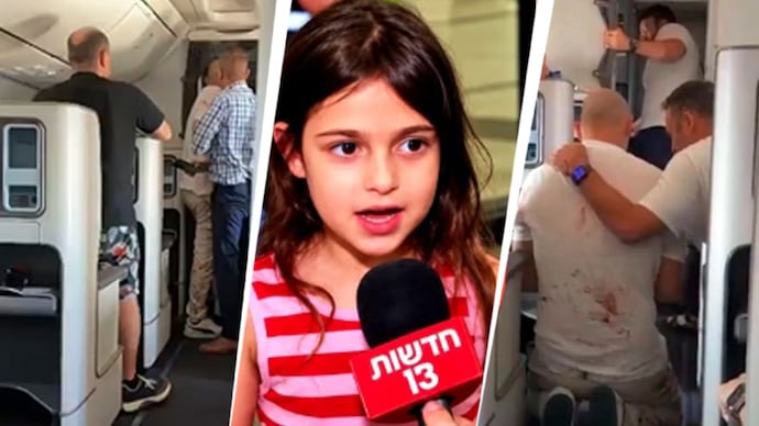 6-year-old Nina's screams helped avert the flydubai disaster. flydubai attack