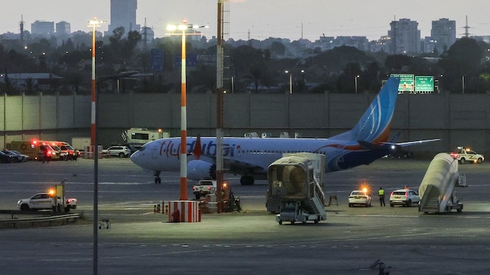 The NYT described the cockpit attack on the Dubai-Tel Aviv flydubai flight as an altercation. (Reuters photo) flydubai cockpit attack