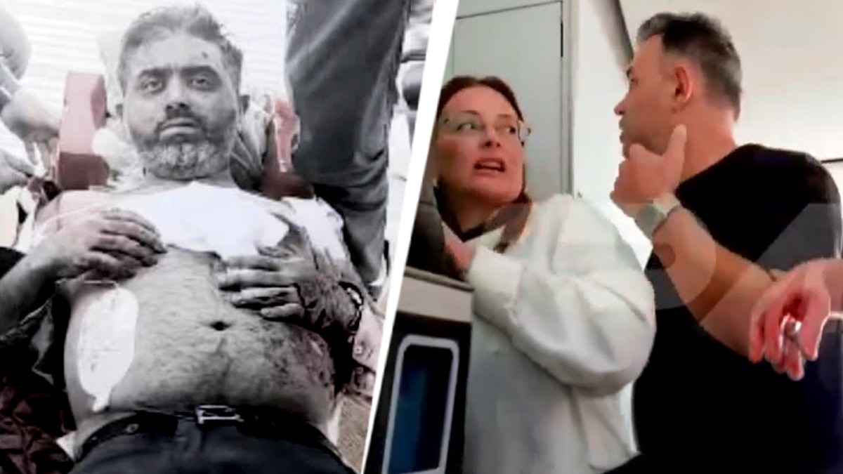 New video captures chilling moment stabbed Indian pilot seeks help from passengers