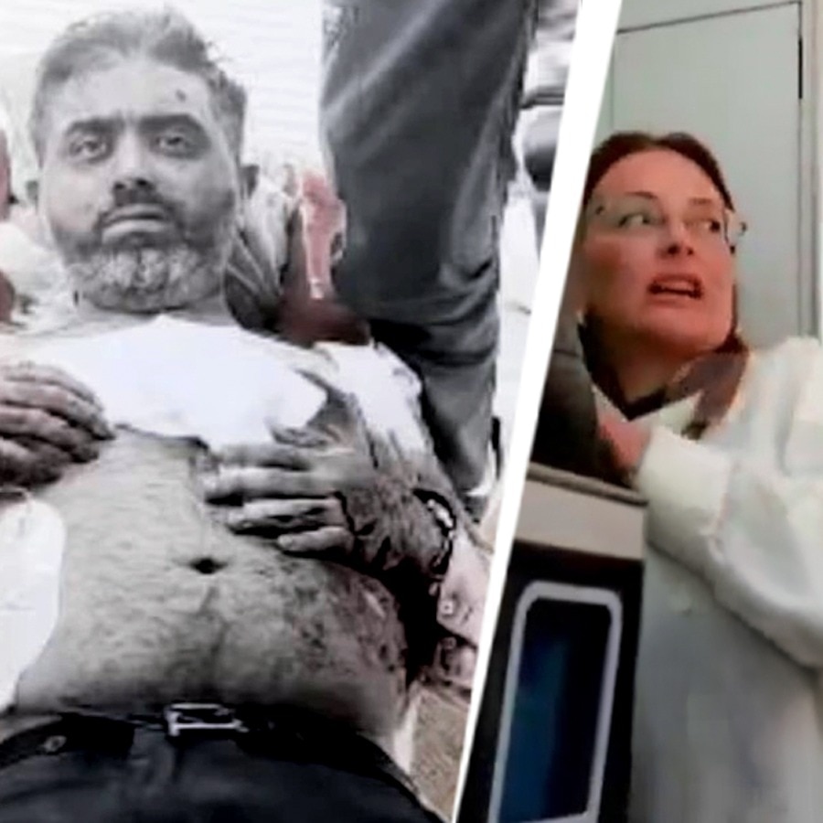 New video captures chilling moment stabbed Indian pilot seeks help from passengers