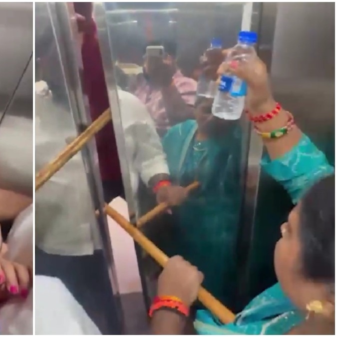 Former MP’s family stuck inside lift in Delhi for nearly an hour, 6 members faint