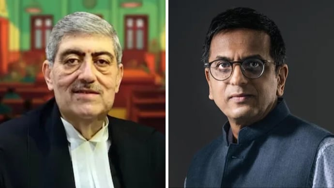 Former Supreme Court judge Justice Sanjay Kishan Kaul and former Chief Justice of India DY Chandrachud. Former Supreme Court judge Justice Sanjay Kishan Kaul and former Chief Justice of India DY Chandrachud.