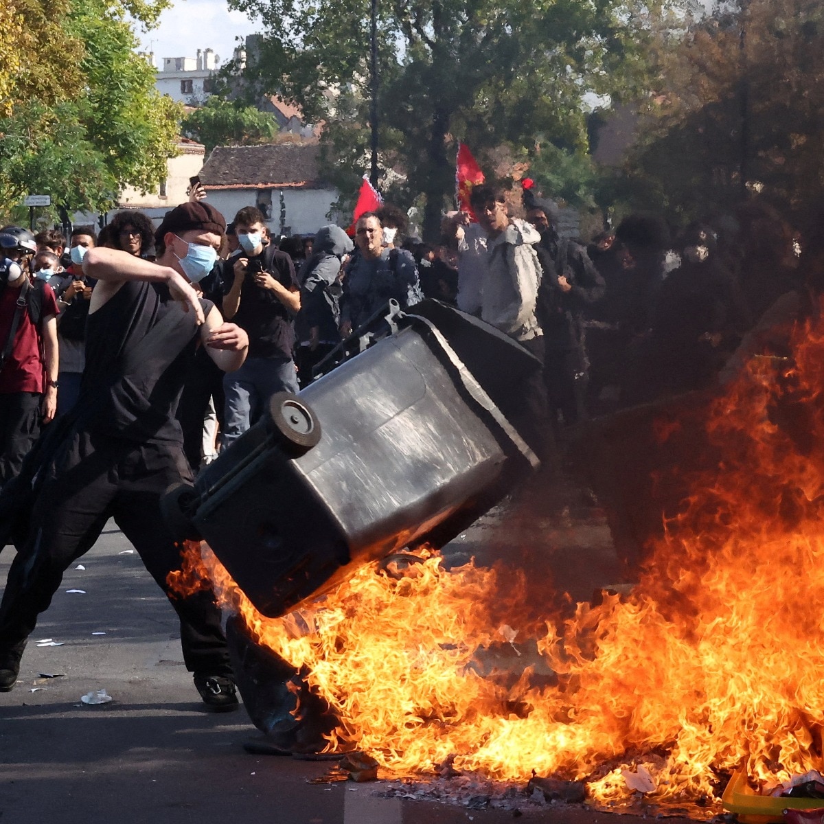 France student protests