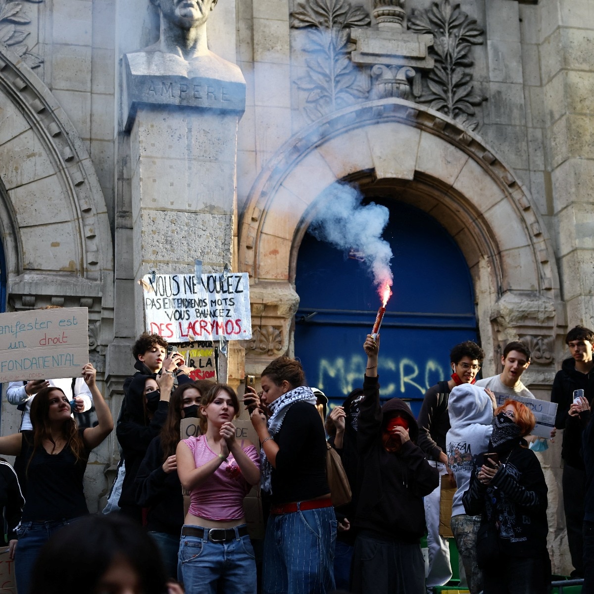 France student protests