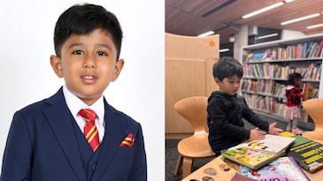 3,000 books, IQ of 141: How 5-year-old Indian-origin boy is learning without limits 3,000 books, IQ of 141: How 5-year-old Indian-origin boy is learning without limits