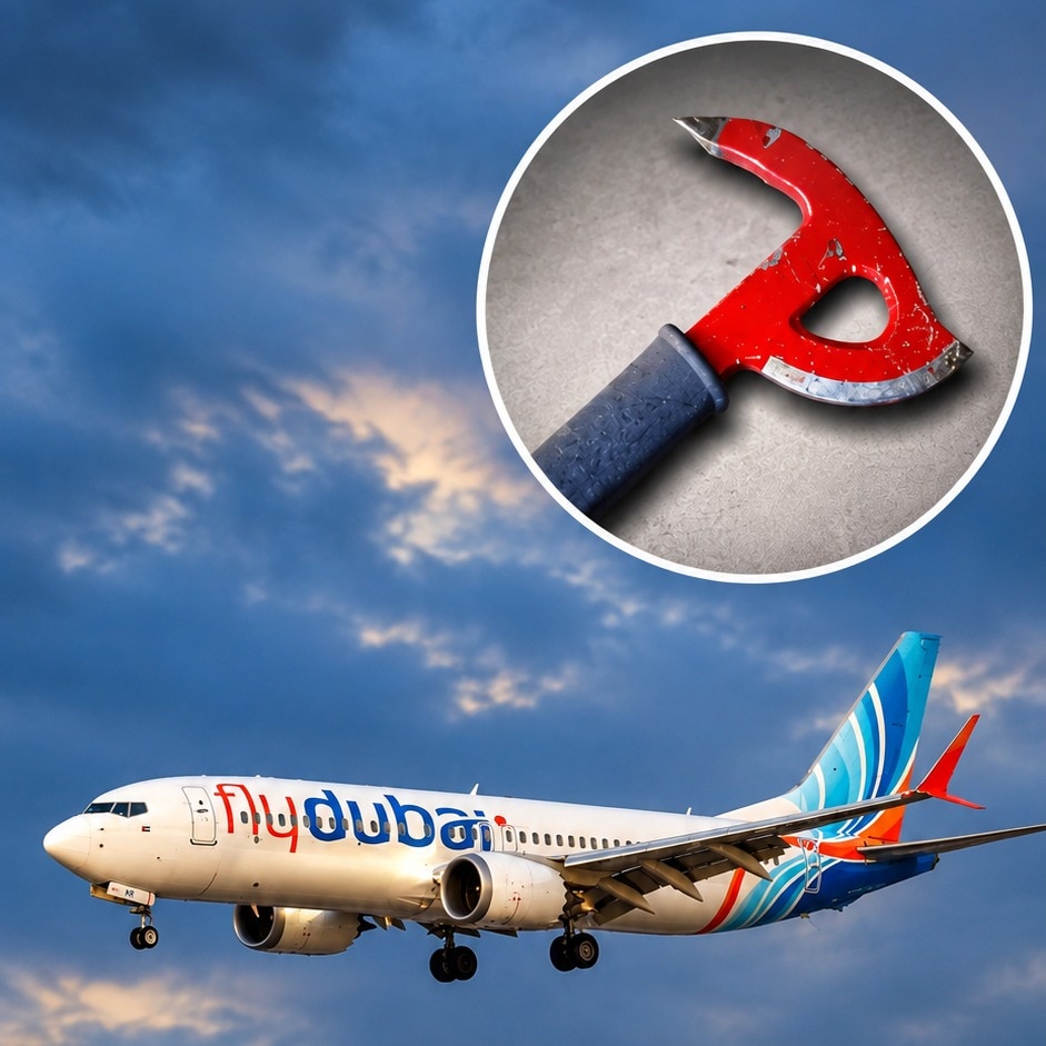 How did an axe come into flydubai cockpit? It was meant to be there. Here's why